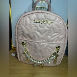 Luv Betsey Pink Quilted Backpack